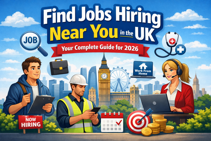 Jobs Hiring Near Me UK | Find Local Jobs Fast in 2026